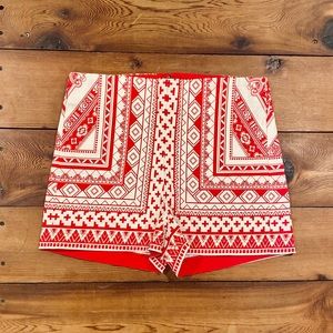 Flying Tomato High Waisted Print Shorts